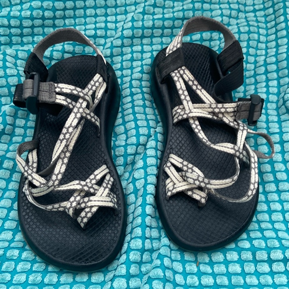 Brand new women’s size 6 Chaco’s. One hasn’t even been fitted to a foot.